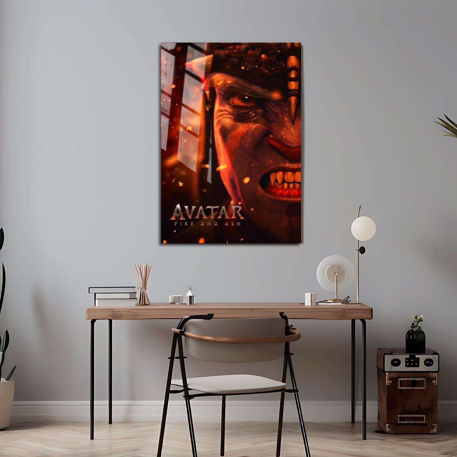 Flex Designs Metal Poster Avatar Fire and Ash Jake 24 x 36" Home Goods - Movie 2009 Movie Metal Poster