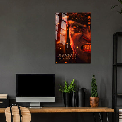 Flex Designs Metal Poster Avatar Fire and Ash Jake 5 x 7" Home Goods - Movie 2009 Movie Metal Poster