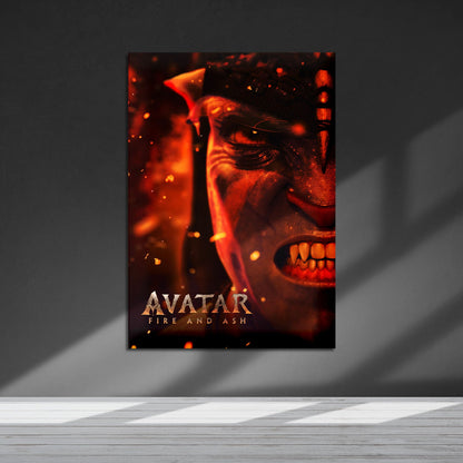 Flex Designs Metal Poster Avatar Fire and Ash Jake 5 x 7" Home Goods - Movie 2009 Movie Metal Poster