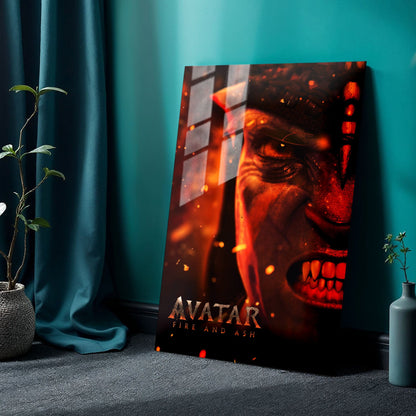 Avatar Fire and Ash Jake Movie Metal Poster