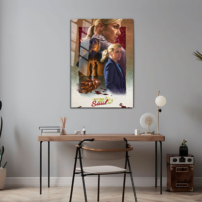 Flex Designs Metal Poster Better Call Saul Cartoon 24 x 36" Home Goods - TV Show 2015 TV Show Metal Poster