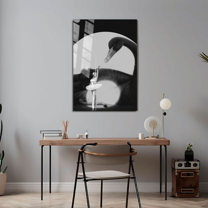 Flex Designs Metal Poster Black Swan Alternate 24 x 36" Home Goods - Movie 2010 Movie Metal Poster