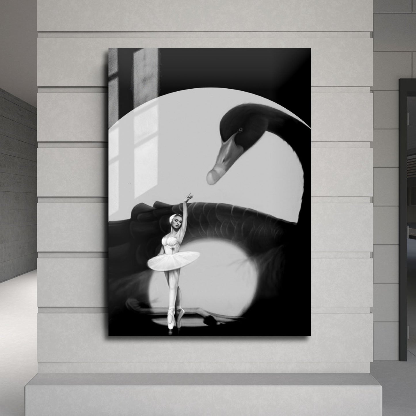 Flex Designs Metal Poster Black Swan Alternate 24 x 36" Home Goods - Movie 2010 Movie Metal Poster