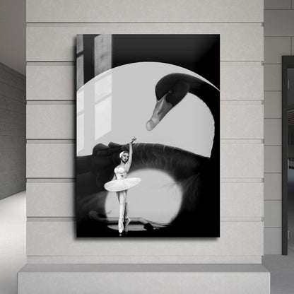 Flex Designs Metal Poster Black Swan Alternate 24 x 36" Home Goods - Movie 2010 Movie Metal Poster