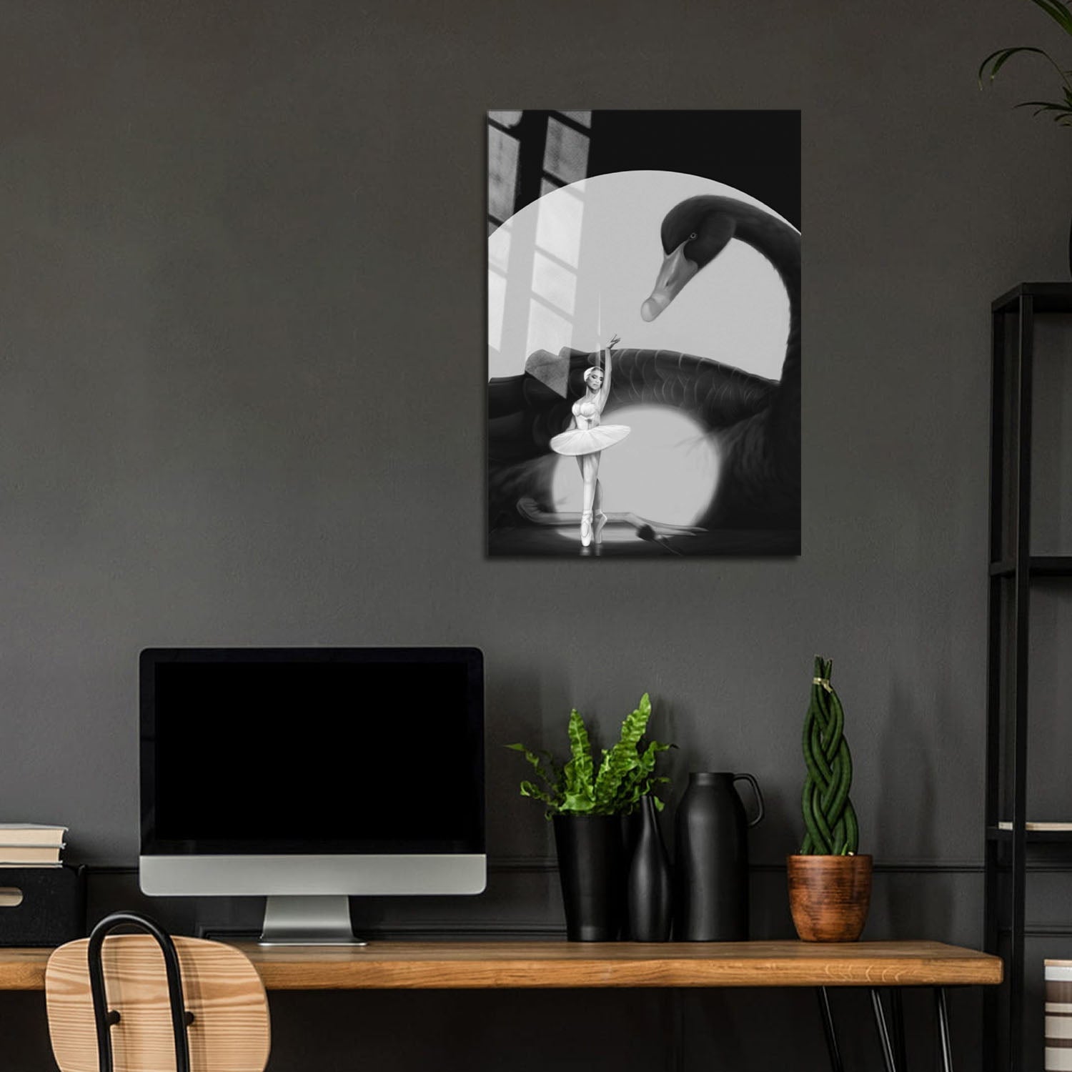 Flex Designs Metal Poster Black Swan Alternate 5 x 7" Home Goods - Movie 2010 Movie Metal Poster