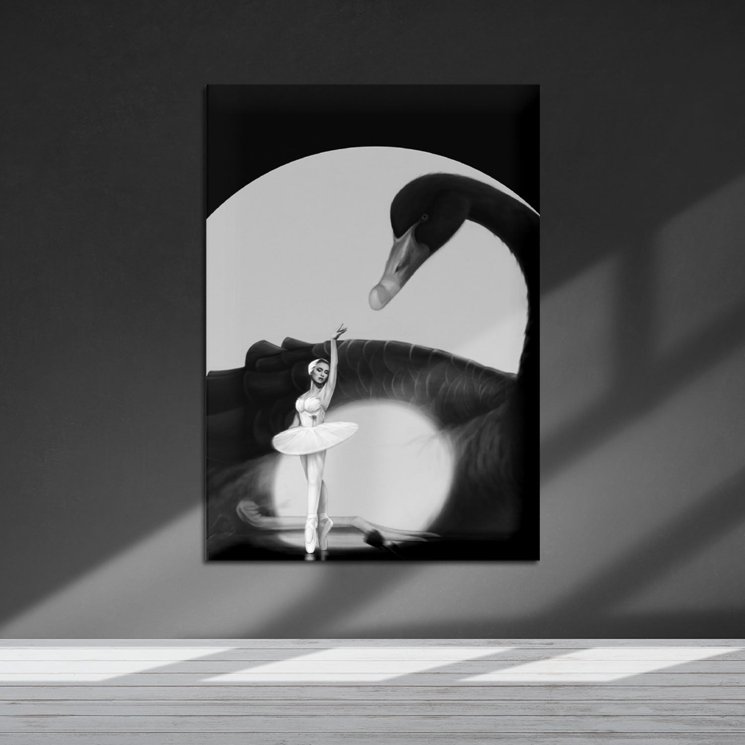 Flex Designs Metal Poster Black Swan Alternate 5 x 7" Home Goods - Movie 2010 Movie Metal Poster