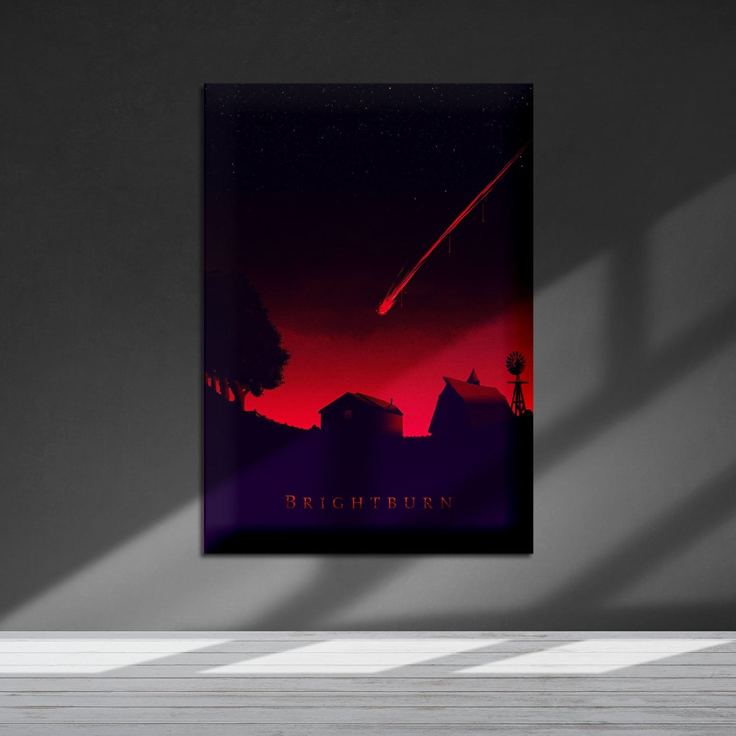 Flex Designs Metal Poster Brightburn Alternate 5 x 7" Home Goods - Movie 2019 Movie Metal Poster