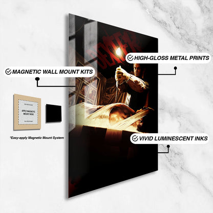 Flex Designs Metal Poster Dexter Key Visual 16 x 24" Home Goods - TV Show 2006 TV Show Metal Poster