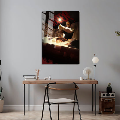 Flex Designs Metal Poster Dexter Key Visual 24 x 36" Home Goods - TV Show 2006 TV Show Metal Poster