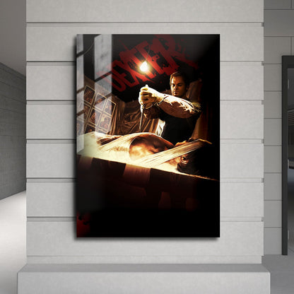 Flex Designs Metal Poster Dexter Key Visual 24 x 36" Home Goods - TV Show 2006 TV Show Metal Poster