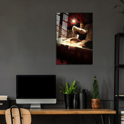 Flex Designs Metal Poster Dexter Key Visual 5 x 7" Home Goods - TV Show 2006 TV Show Metal Poster