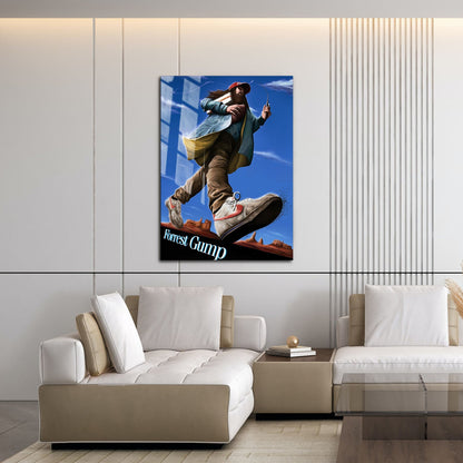 Flex Designs Metal Poster Forrest Gump Sketch 16 x 24" Home Goods - Movie 1994 Movie Metal Poster