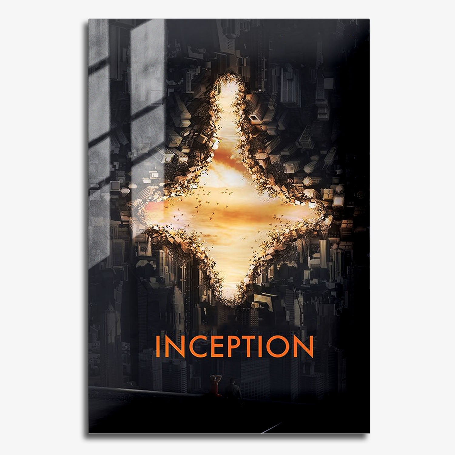Flex Designs Metal Poster Inception Totem 11 x 17" Home Goods - Movie 2010 Movie Metal Poster