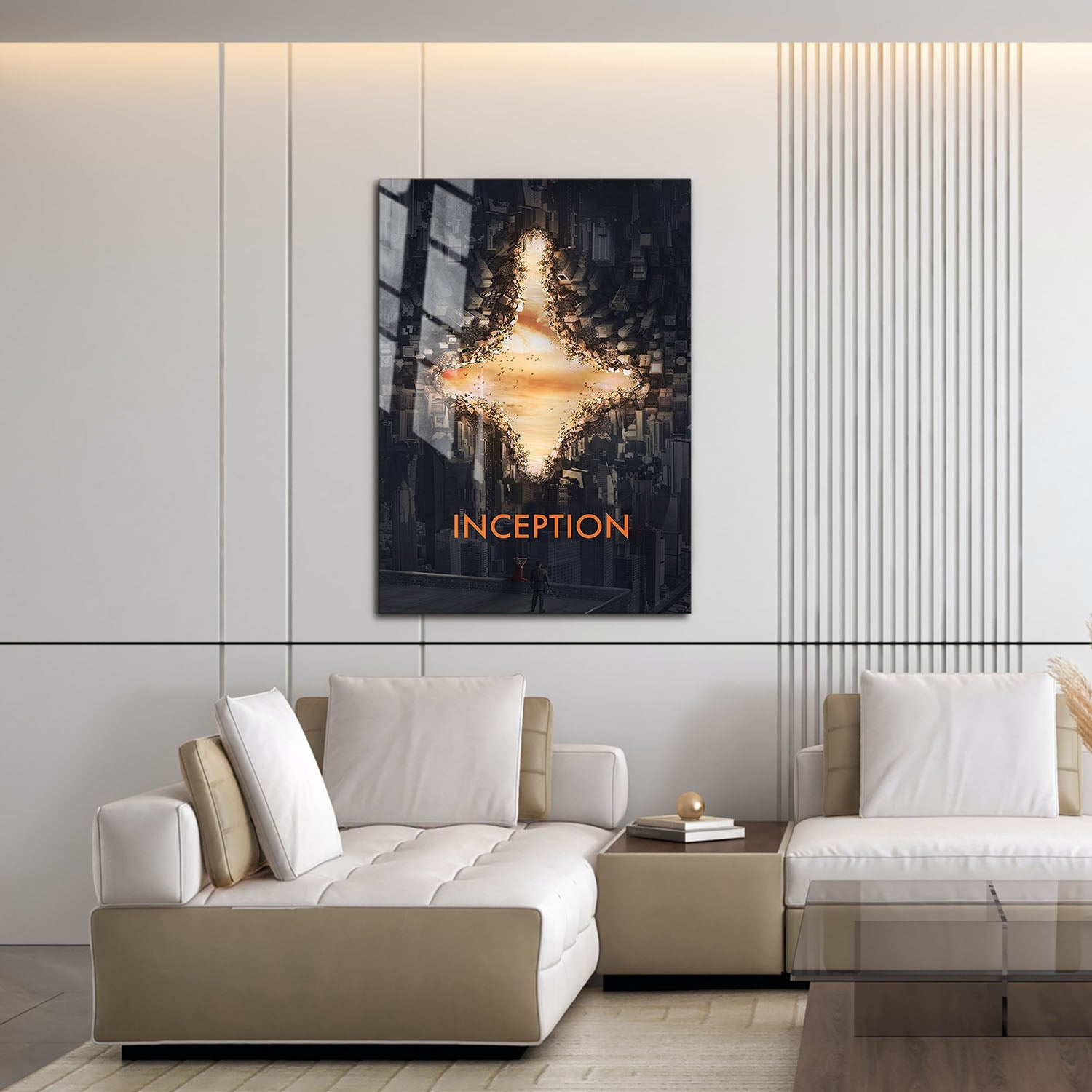 Flex Designs Metal Poster Inception Totem 16 x 24" Home Goods - Movie 2010 Movie Metal Poster