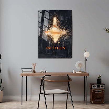 Flex Designs Metal Poster Inception Totem 24 x 36" Home Goods - Movie 2010 Movie Metal Poster