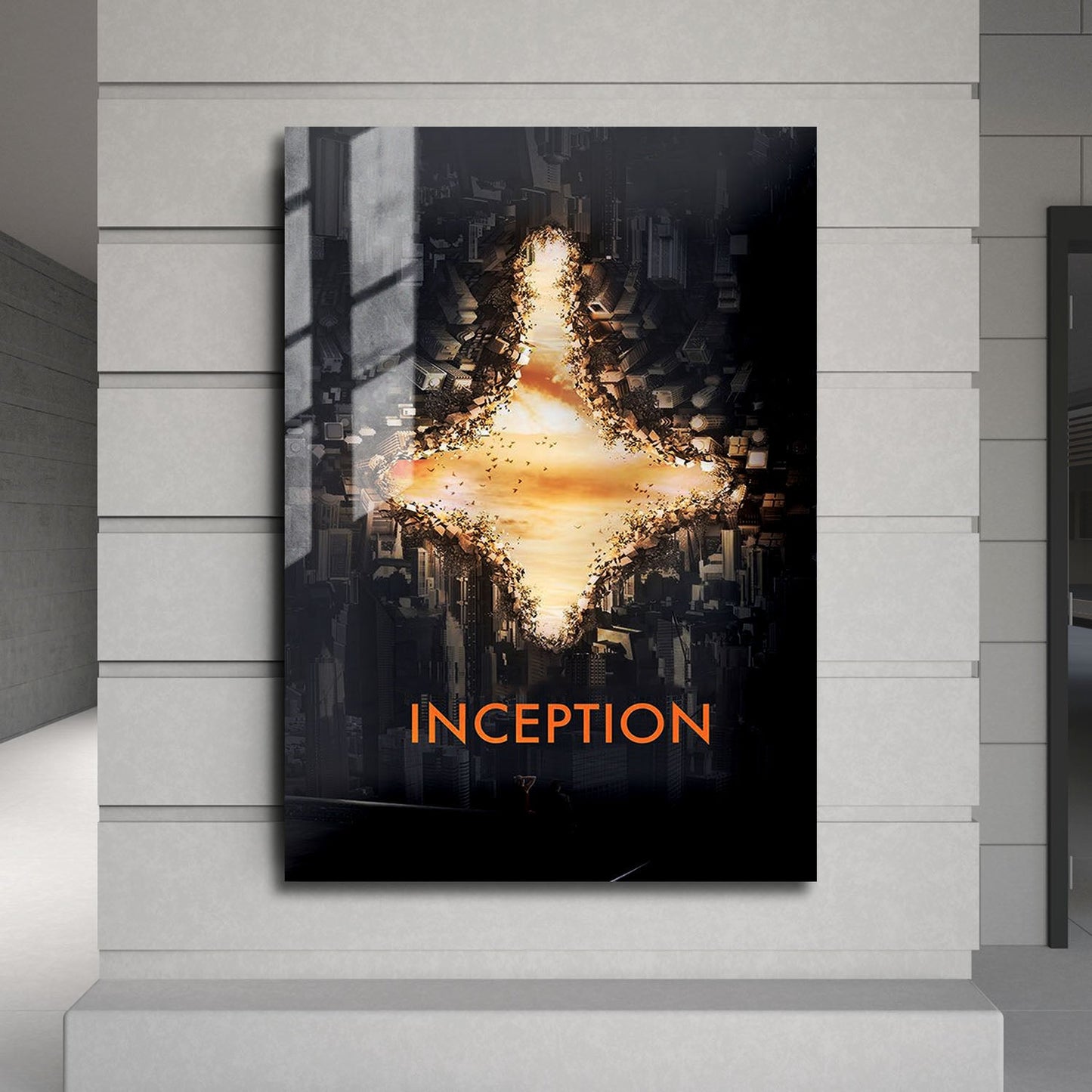 Flex Designs Metal Poster Inception Totem 24 x 36" Home Goods - Movie 2010 Movie Metal Poster