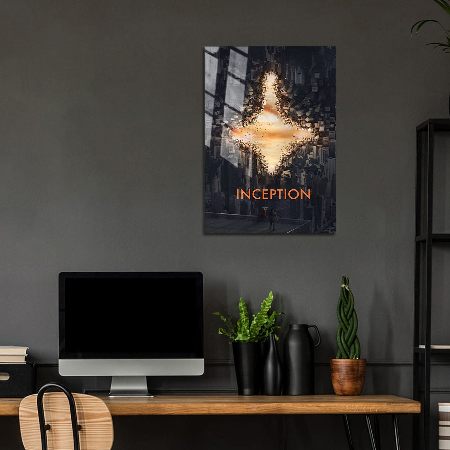 Flex Designs Metal Poster Inception Totem 5 x 7" Home Goods - Movie 2010 Movie Metal Poster
