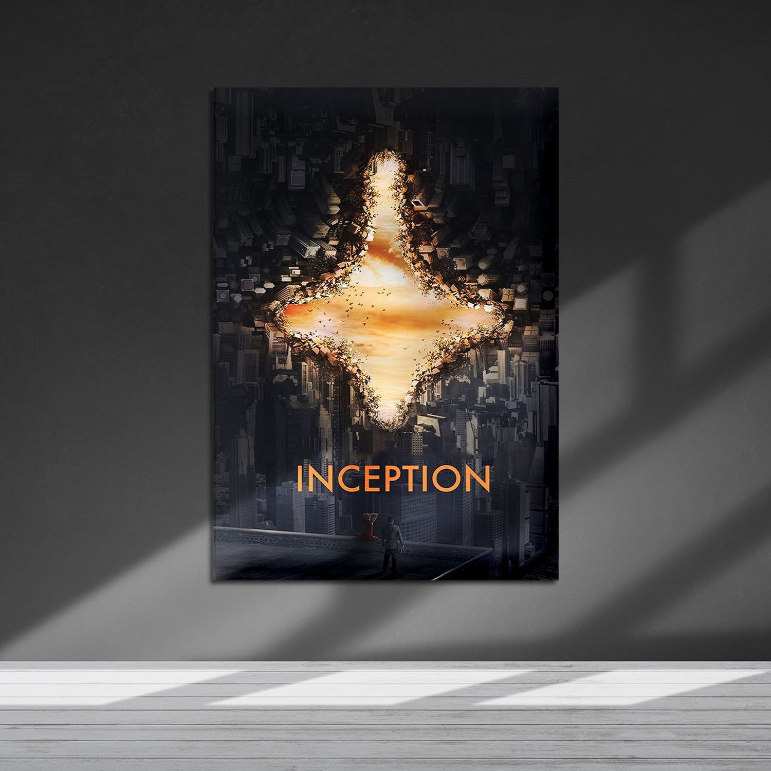 Flex Designs Metal Poster Inception Totem 5 x 7" Home Goods - Movie 2010 Movie Metal Poster