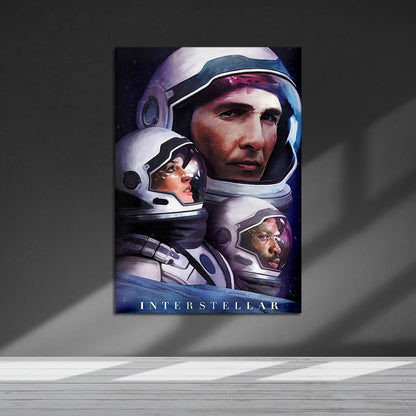Flex Designs Metal Poster Interstellar Sketch 5 x 7" Home Goods - Movie 2014 Movie Metal Poster
