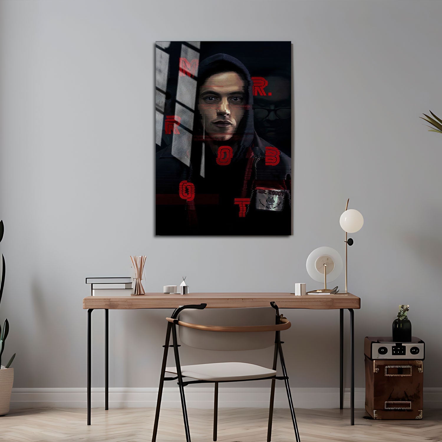 Flex Designs Metal Poster Mr Robot Key Visual 24 x 36" Home Goods - TV Show 2015 TV Show Metal Poster