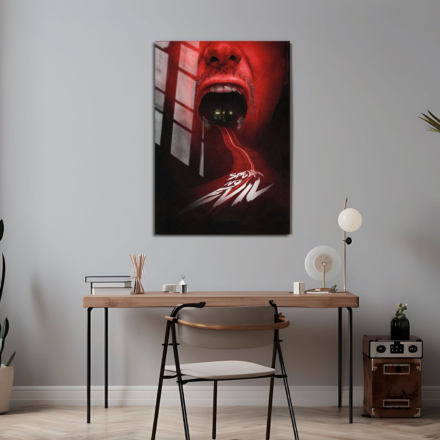 Flex Designs Metal Poster Speak No Evil Sketch 24 x 36" Home Goods - Movie 2022 Movie Metal Poster