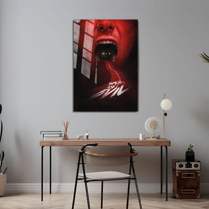 Flex Designs Metal Poster Speak No Evil Sketch 24 x 36" Home Goods - Movie 2022 Movie Metal Poster