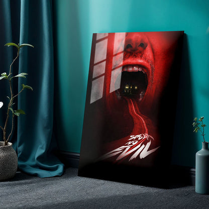 Speak No Evil Sketch Movie Metal Poster