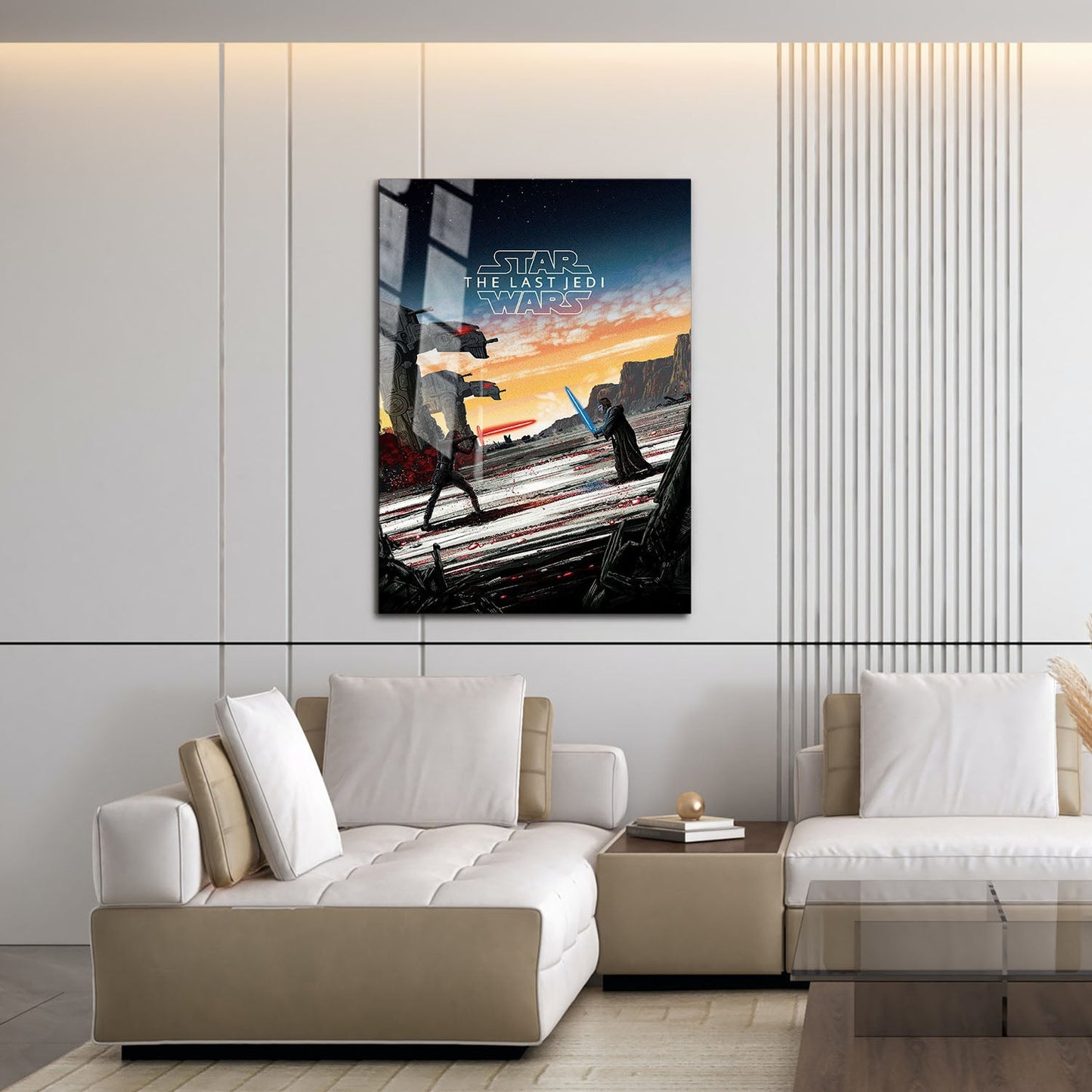 Flex Designs Metal Poster Star Wars The Last Jedi Sketch 16 x 24" Home Goods - Movie 2017 Movie Metal Poster