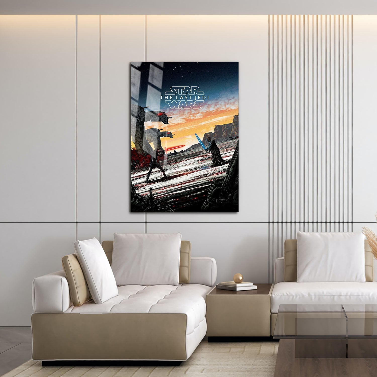 Flex Designs Metal Poster Star Wars The Last Jedi Sketch 16 x 24" Home Goods - Movie 2017 Movie Metal Poster