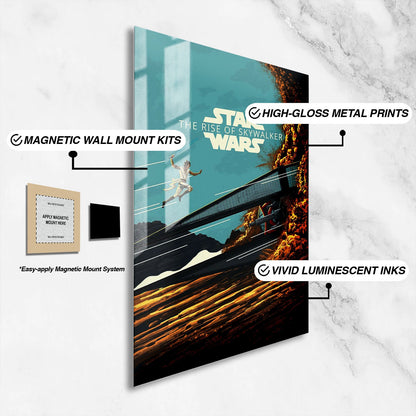 Flex Designs Metal Poster Star Wars The Rise of Skywalker Sketch 16 x 24" Home Goods - Movie 2019 Movie Metal Poster