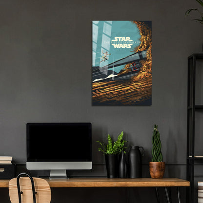 Flex Designs Metal Poster Star Wars The Rise of Skywalker Sketch 5 x 7" Home Goods - Movie 2019 Movie Metal Poster
