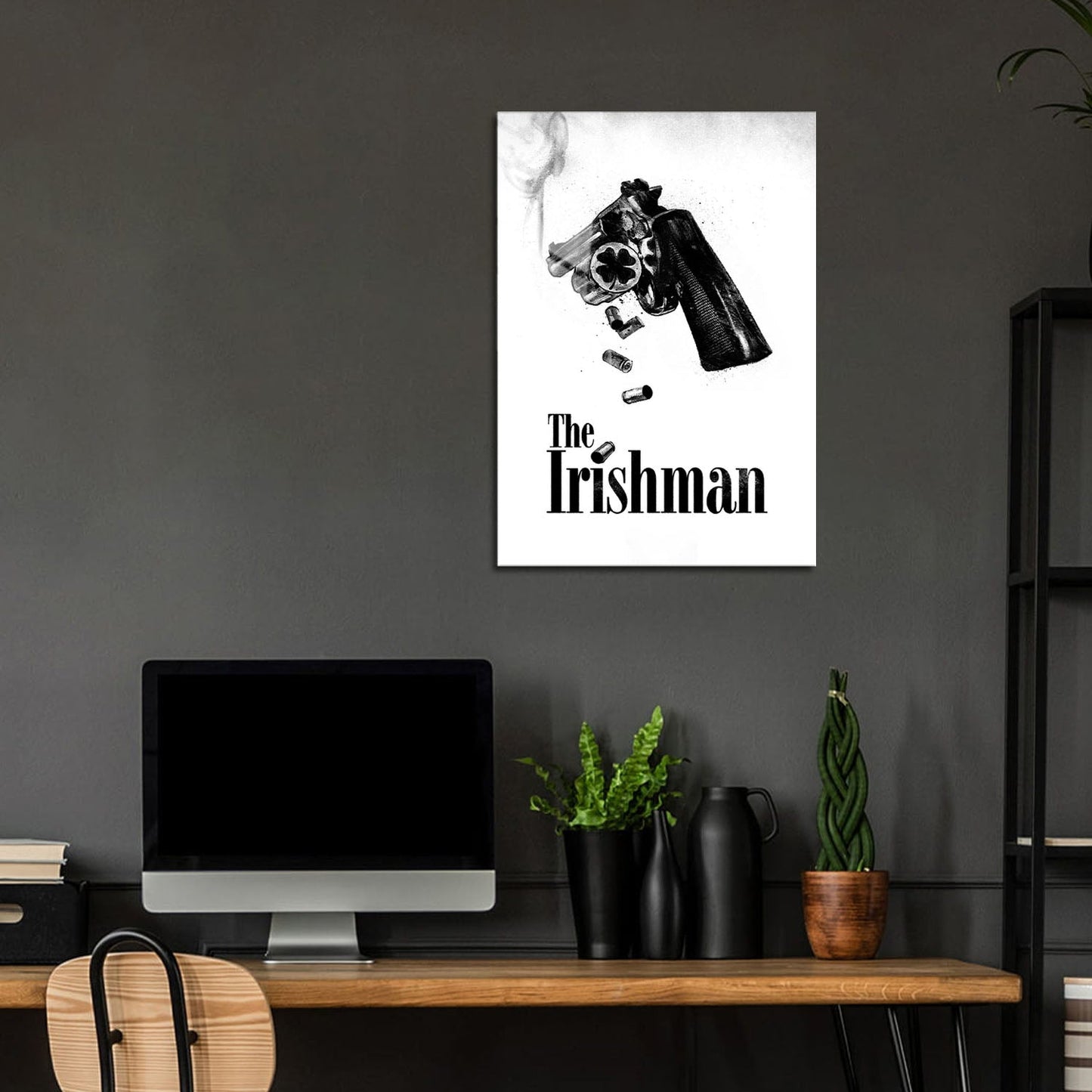 Flex Designs Metal Poster The Irishman 5 x 7" Home Goods - Movie 2019 Movie Metal Poster
