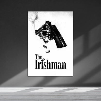 Flex Designs Metal Poster The Irishman 5 x 7" Home Goods - Movie 2019 Movie Metal Poster