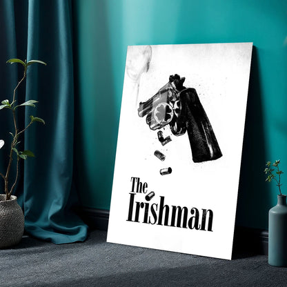 The Irishman Movie Metal Poster
