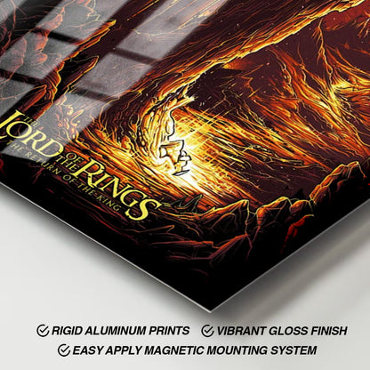 Flex Designs Metal Poster The Lord of the Rings The Return of the King Sketch 11 x 17" Home Goods - Movie 2003 Movie Metal Poster