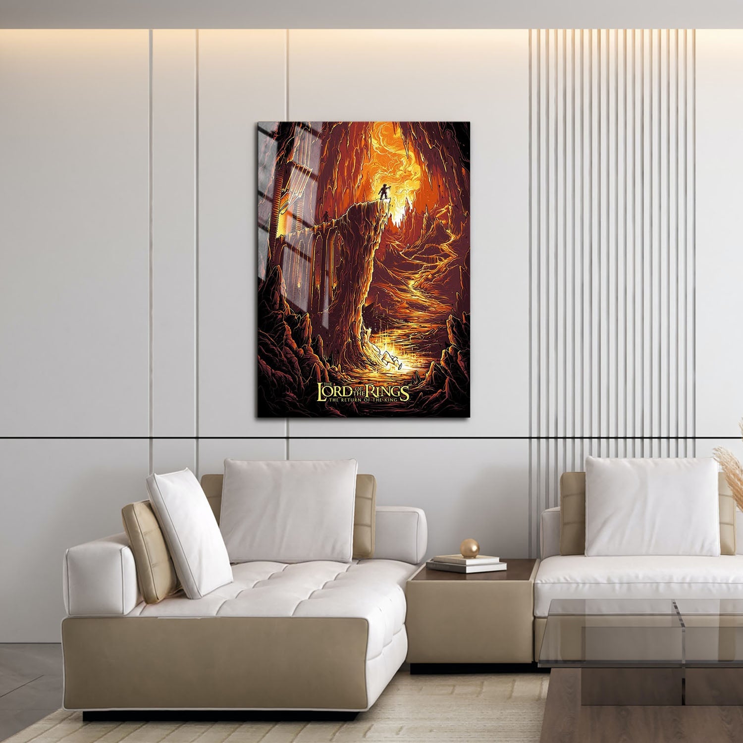 Flex Designs Metal Poster The Lord of the Rings The Return of the King Sketch 16 x 24" Home Goods - Movie 2003 Movie Metal Poster