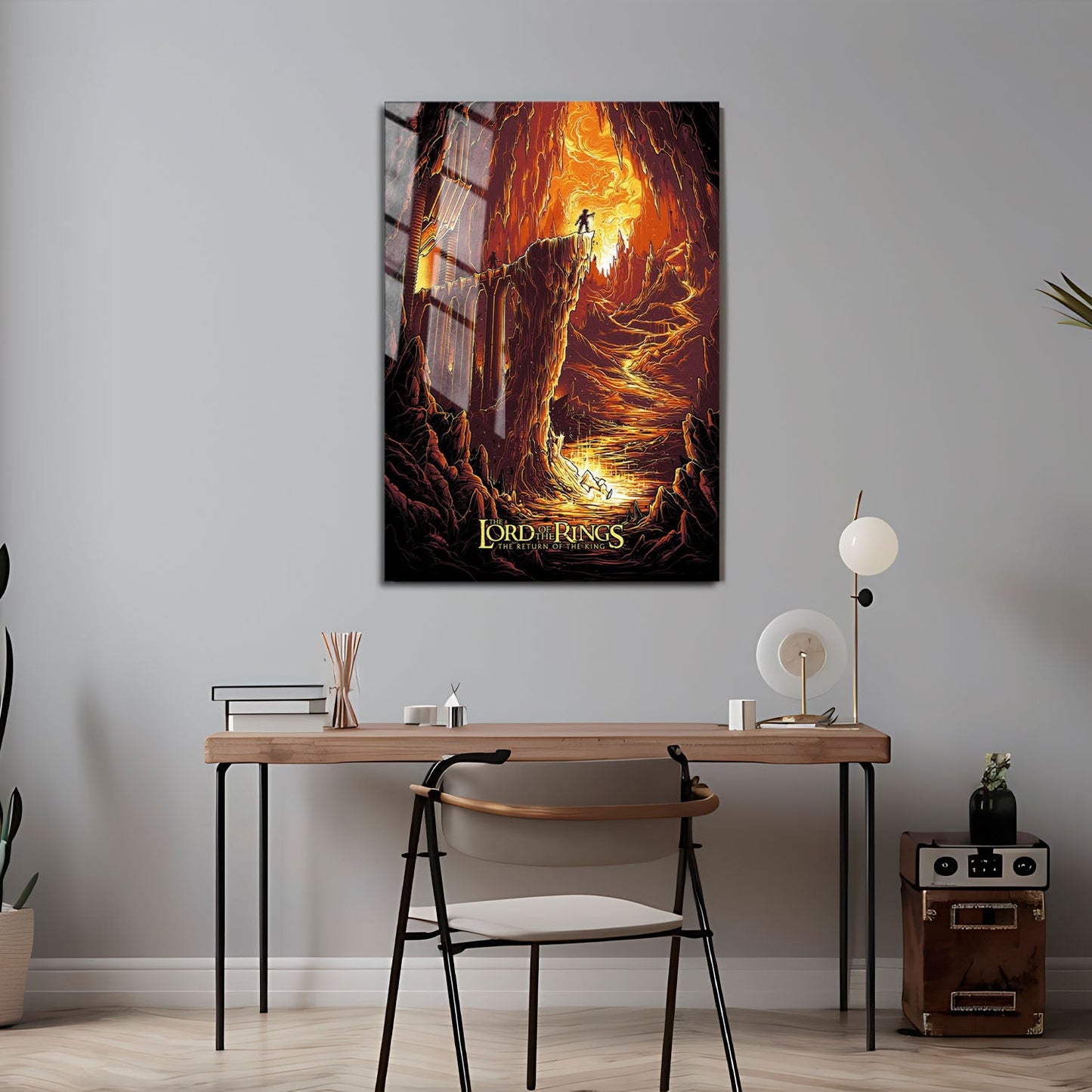 Flex Designs Metal Poster The Lord of the Rings The Return of the King Sketch 24 x 36" Home Goods - Movie 2003 Movie Metal Poster