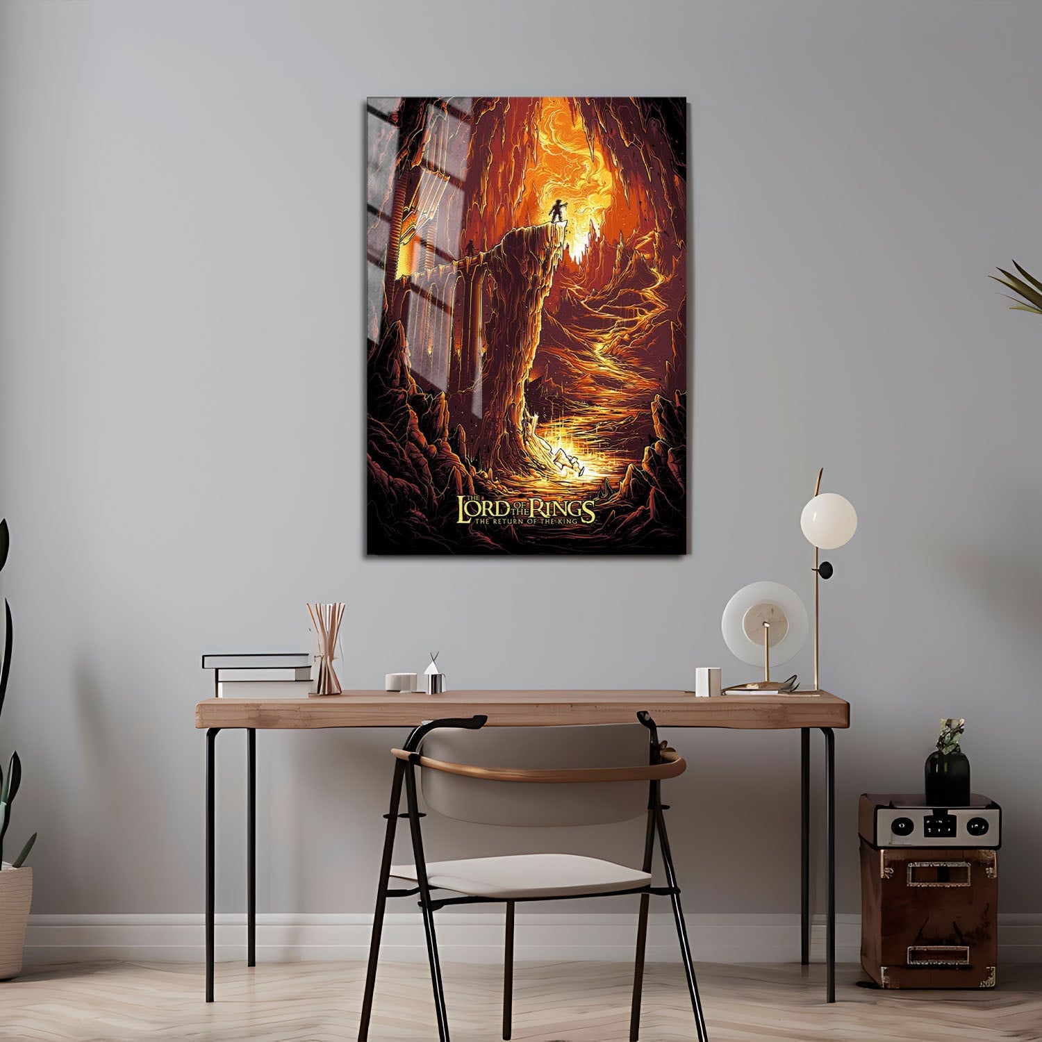 Flex Designs Metal Poster The Lord of the Rings The Return of the King Sketch 24 x 36" Home Goods - Movie 2003 Movie Metal Poster