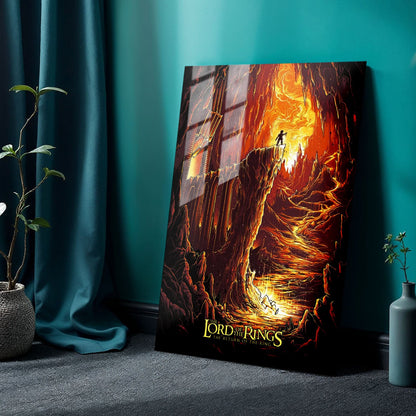 The Lord of the Rings The Return of the King Sketch Movie Metal Poster