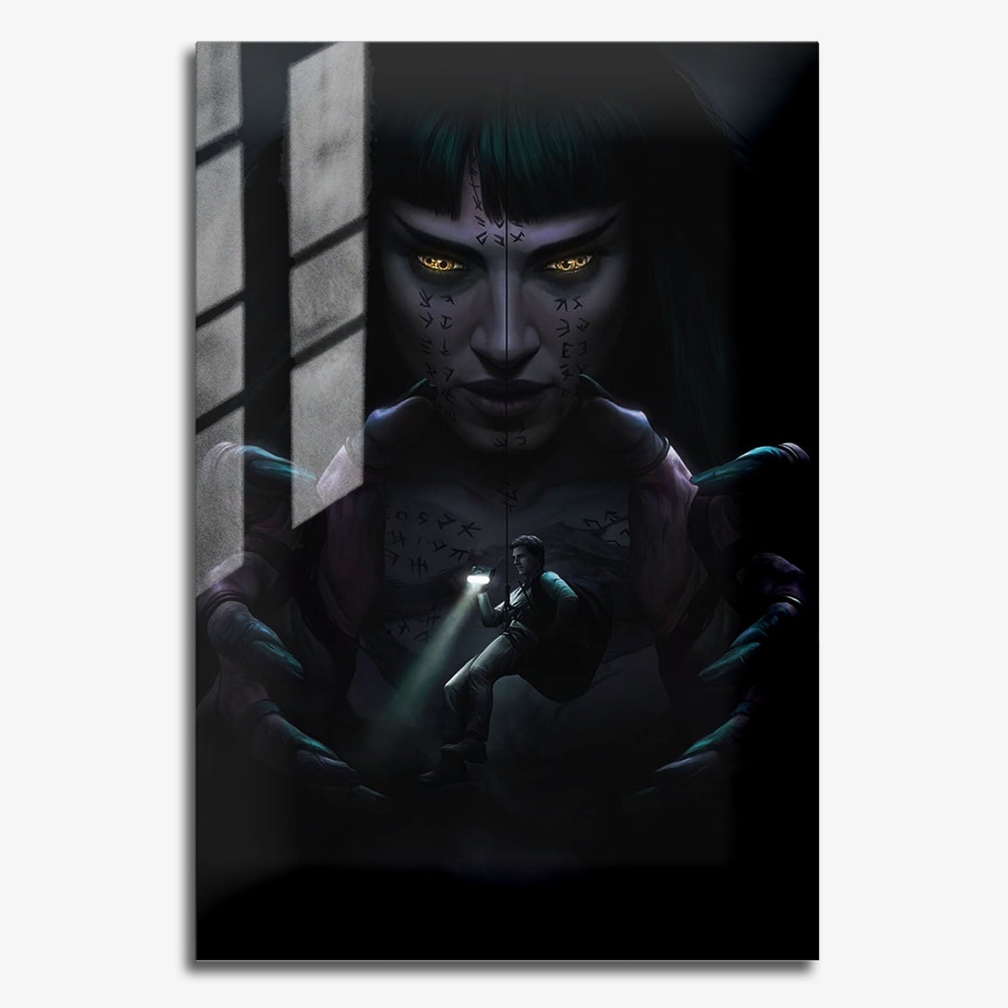 Flex Designs Metal Poster The Mummy Sketch 11 x 17" Home Goods - Movie 1999 Movie Metal Poster