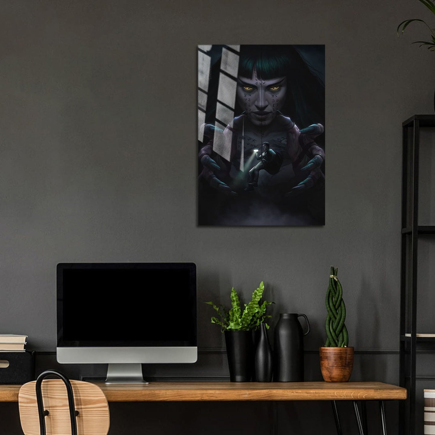 Flex Designs Metal Poster The Mummy Sketch 5 x 7" Home Goods - Movie 1999 Movie Metal Poster