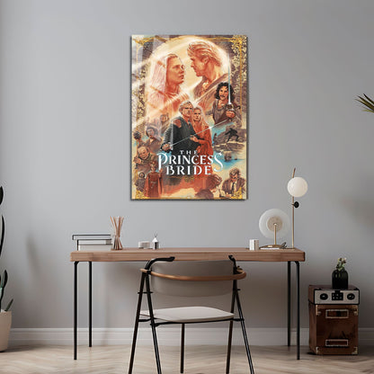 Flex Designs Metal Poster The Princess Bride Sketch 24 x 36" Home Goods - Movie 1987 Movie Metal Poster