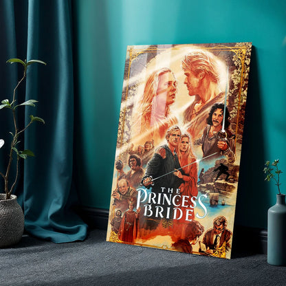 The Princess Bride Sketch Movie Metal Poster
