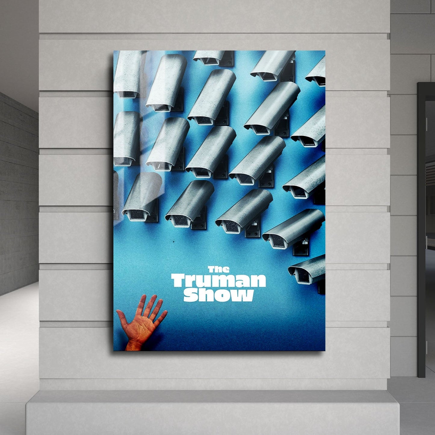 Flex Designs Metal Poster The Truman Show Key Visual 24 x 36" Home Goods - Movie 1998 Movie Metal Poster