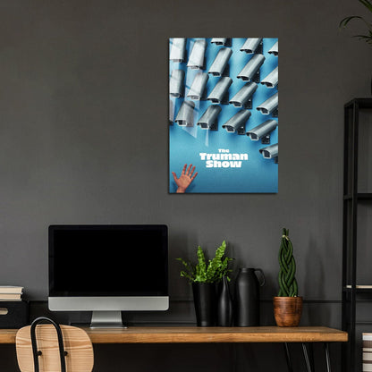 Flex Designs Metal Poster The Truman Show Key Visual 5 x 7" Home Goods - Movie 1998 Movie Metal Poster