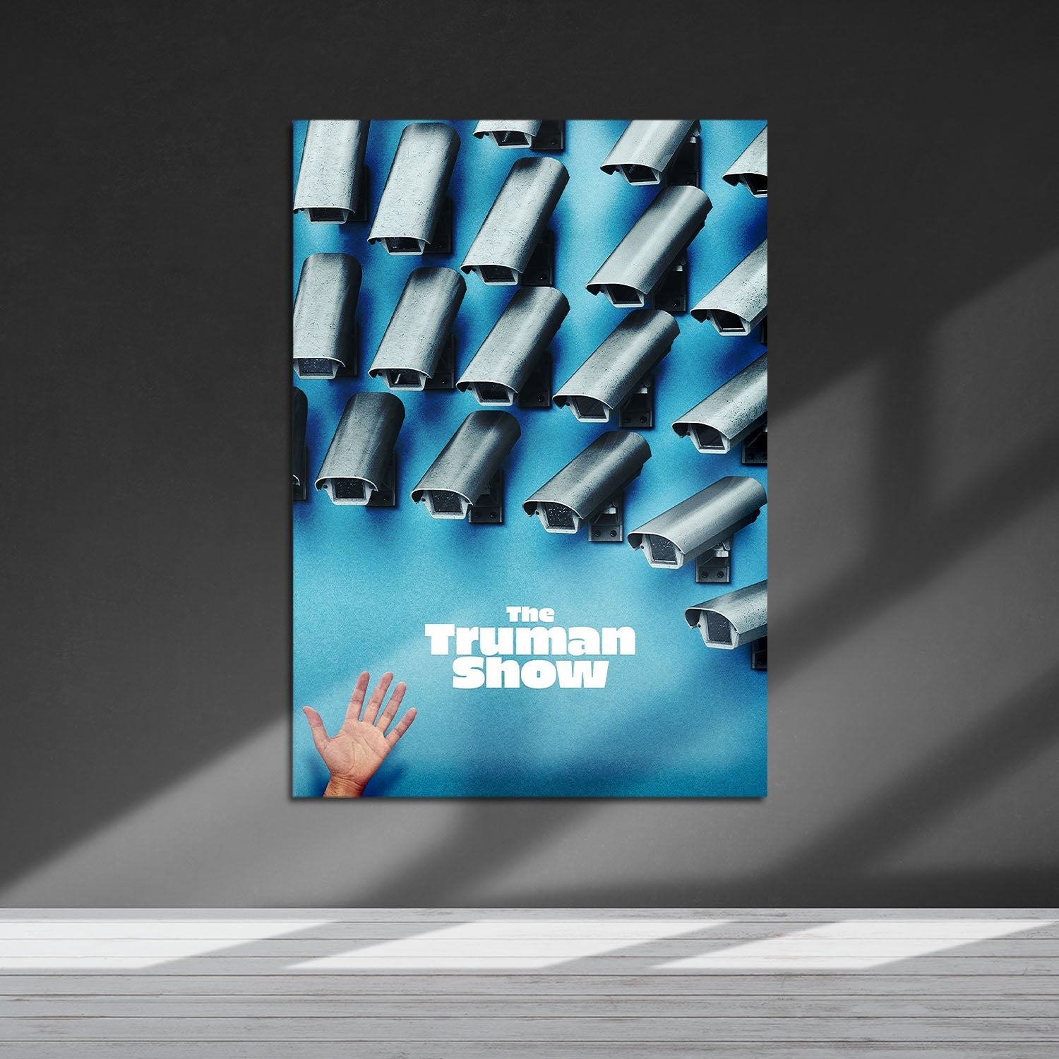 Flex Designs Metal Poster The Truman Show Key Visual 5 x 7" Home Goods - Movie 1998 Movie Metal Poster
