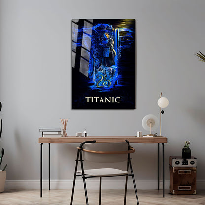 Flex Designs Metal Poster Titanic Sketch 24 x 36" Home Goods - Movie 1997 Movie Metal Poster