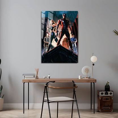Flex Designs Metal Poster Daredevil Alternate 24 x 36" Home Goods - TV Show 2015 TV Show Metal Poster