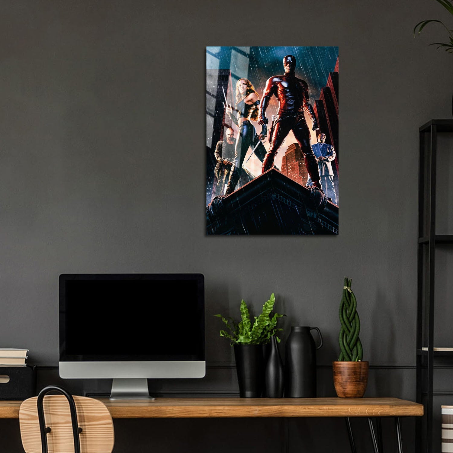 Flex Designs Metal Poster Daredevil Alternate 5 x 7" Home Goods - TV Show 2015 TV Show Metal Poster