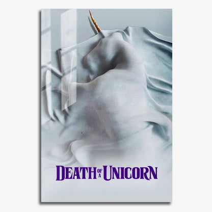 Flex Designs Metal Poster Death of a Unicorn 11 x 17" Home Goods - Movie 2022 Movie Metal Poster